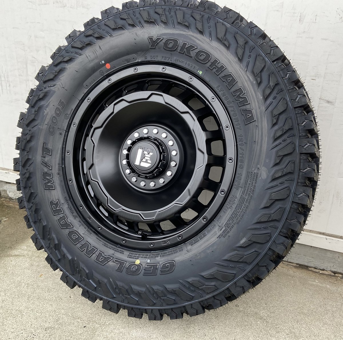 JEEP JL JK ラングラー LEXXEL SwaGGer ヨコハマ ジオランダー MT G003 265/70R17 285/70R17 タイヤホイール17インチ_画像8