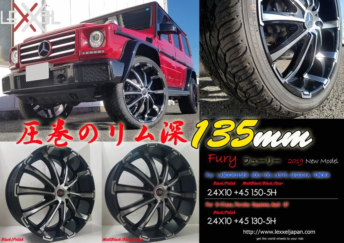  местного производства шина LEXXEL Fury Fury Land Cruiser Land Cruiser 200 серия 100 серия LX570 Sequoia Tundra Falken S/TZ05 295/35R24 24 дюймовый 