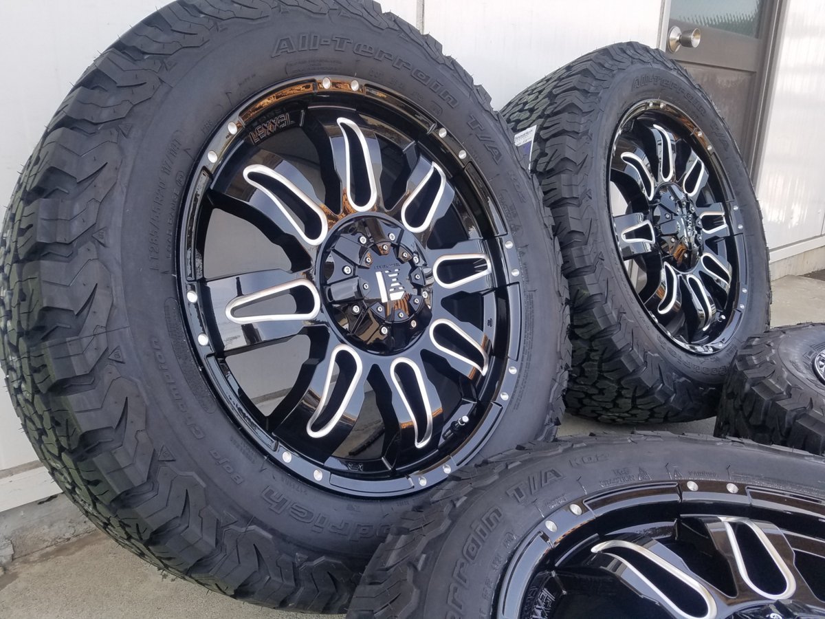 LEXXEL Balano エスカレード デュランゴ H3 ナビゲーター ランクル300 20インチ BF Goodrich KO2 275/55R20 285/55R20 35x12.50R20LT