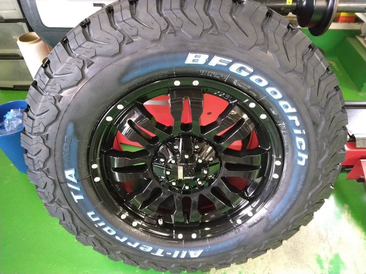 BFGoodrich ALL TERRAIN T/A KO2 265/65R17 265/70R17 150プラド サーフ ハイラックス タイヤホイール 17インチ LEXXEL Balano_画像1