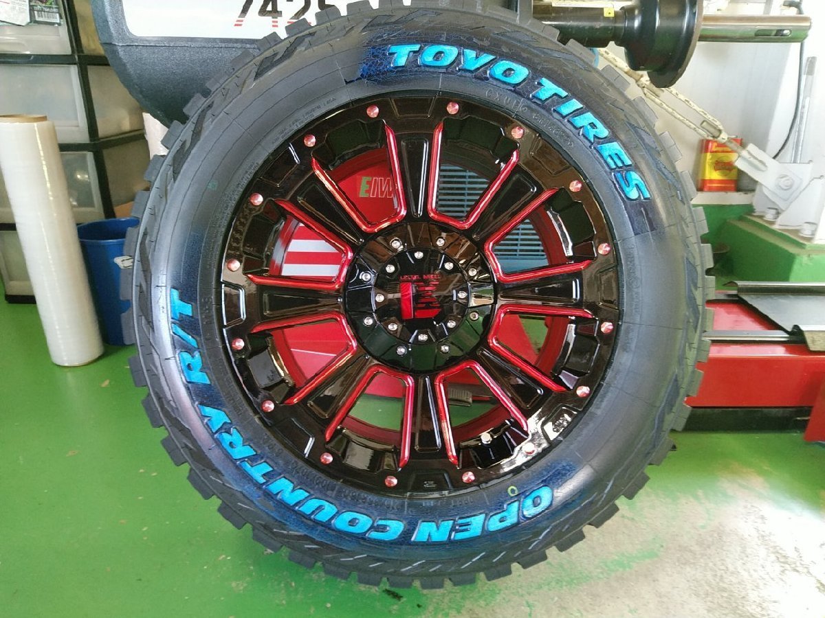 200系ハイエース レジアスエース タイヤホイール 新品4本セット 車検対応 TOYO オープンカントリー RT 215/65R16 16インチ DeathRock_画像5