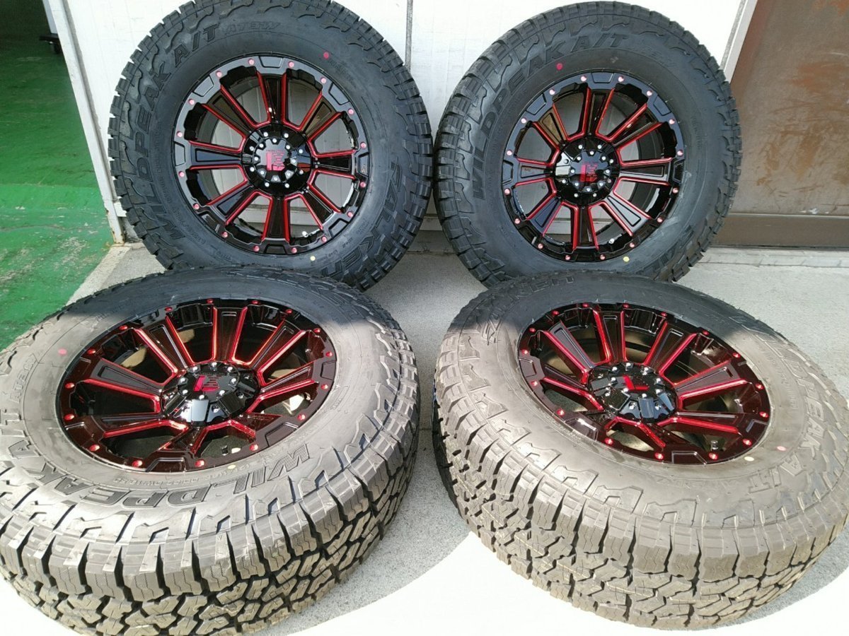 FALKEN WILDPEAK AT3W 265/70R17 150 プラド サーフ ハイラックス FJ タイヤホイール 新品4本セット 17インチ DeathRock_画像6