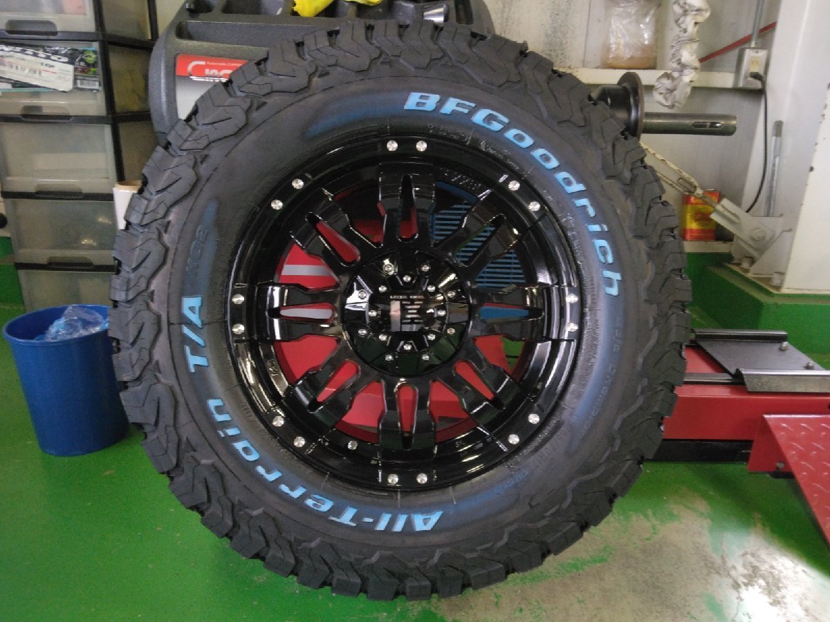 BFGoodrich ALL TERRAIN T/A KO2 265/65R17 265/70R17 150プラド サーフ ハイラックス タイヤホイール 17インチ LEXXEL Balano_画像8