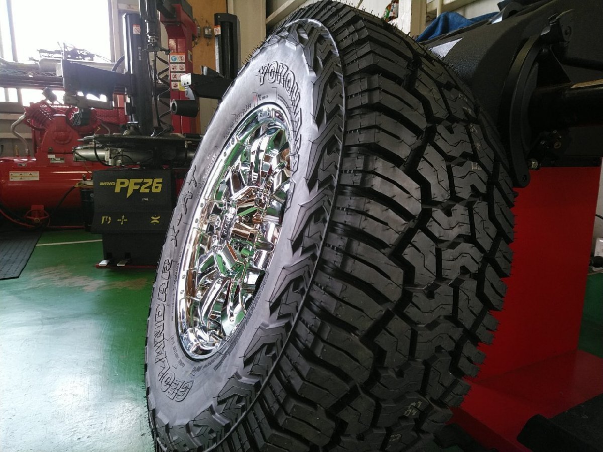 ラングラー Jeep JL JK タイヤホイールセット ヨコハマ ジオランダー X-AT 265/70R17 265/65R17 285/70R17 295/70R17 17インチ Balano_画像5