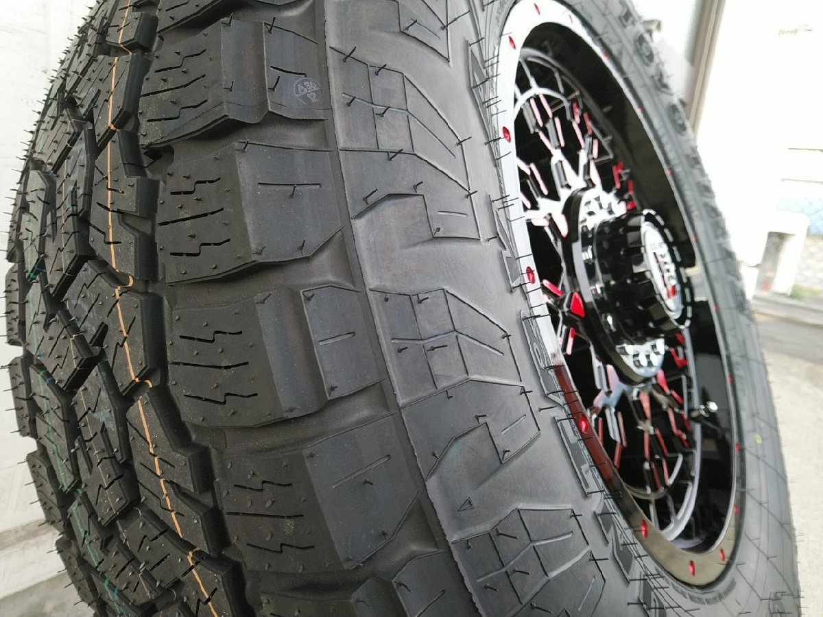 JL JK ラングラー チェロキー タイヤホイールセット 17インチ PreDator プレデター トーヨー オープンカントリー AT 265/65R17 265/70R17_画像2