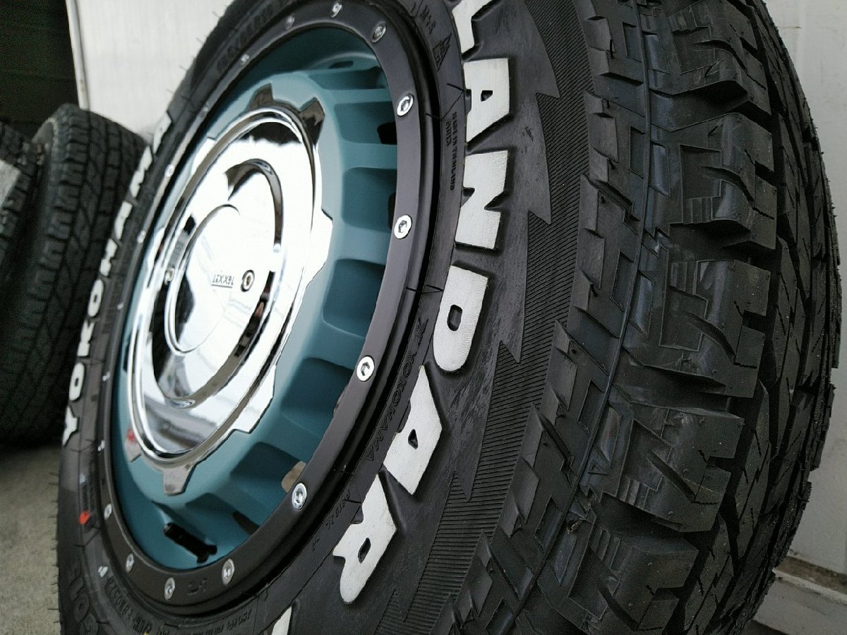 ジムニー JB64 JB23 タイヤホイール ヨコハマ ジオランダー A/T G015 185/85R16 ホワイトレター 16インチ SwaGGer_画像5