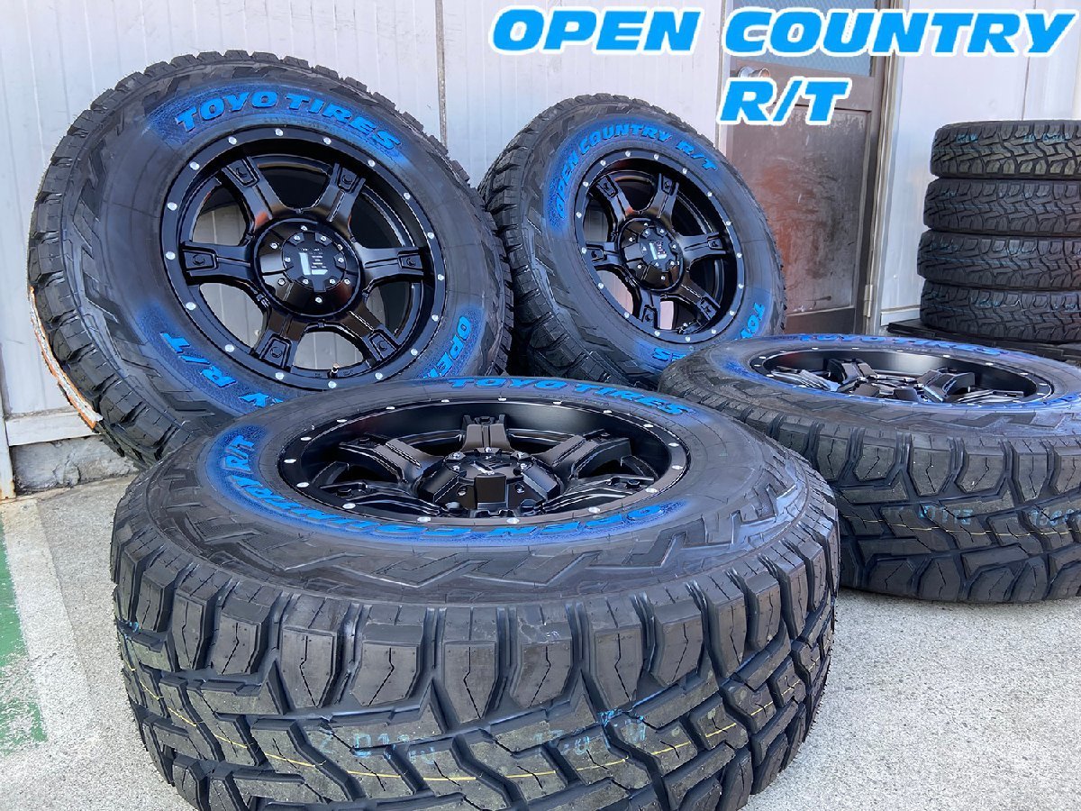 ラングラー JL JK タイヤホイールセット 17インチ OutLaw トーヨー オープンカントリー RT 265/65RR17 265/70R17 285/70R17 ホワイトレター