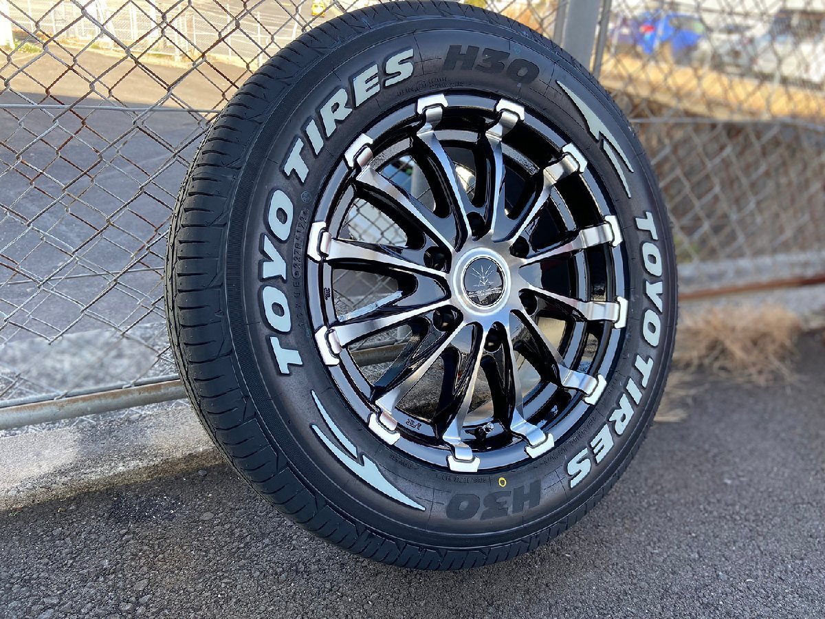 車検対応 TOYO H30 215/65R16 ハイエース レジアスエース タイヤホイールセット 16インチ 4本セット 1台分 BountyCollectio BD12_画像8