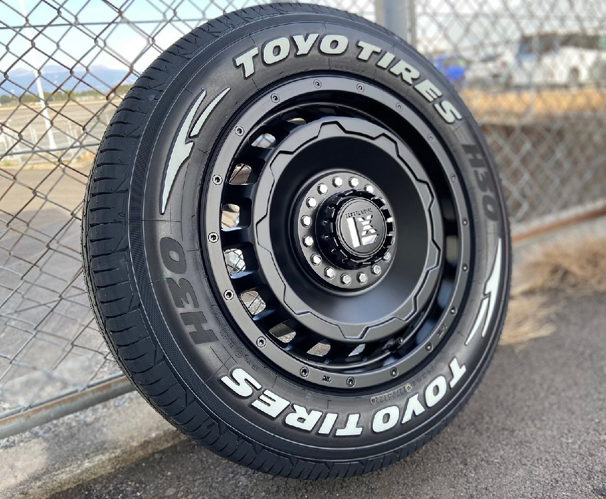 ライズ ロッキー 新品タイヤホイールセット TOYO Ｈ30 215/65Ｒ16 ホワイトレター LEXXEL SwaGGer 16インチ 4本セット 1台分_画像3