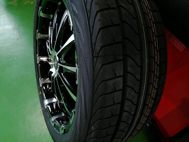 BountyCollection BD12 200系ハイエース 18インチタイヤホイール NANKANG CW20 225/50R18 車検対応 新品4本セット_画像3