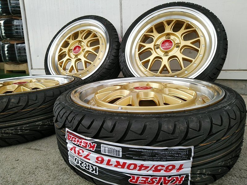 NBOX NONE NWGN 軽自動車 軽用 タイヤホイール 新品4本セット 16インチ BD00 KENDA KR20 165/40R16 165/45R16_画像2