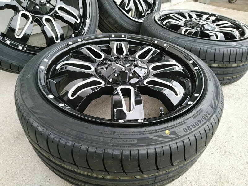 ハリアー CX5 エクストレイル 20インチ タイヤホイールセット LEXXEL Balano 海外輸入タイヤ 245/40R20 245/45R20 245/35R20_画像5