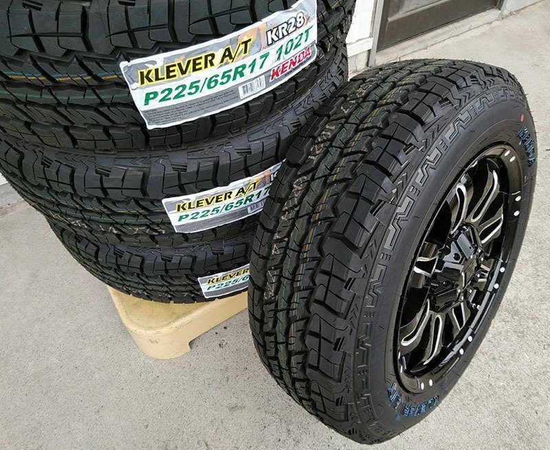 デリカD5 エクストレイル RAV4 CX5 エクリプスクロス タイヤホイール 17インチ Balano KENDA KR28 225/65R17_画像7