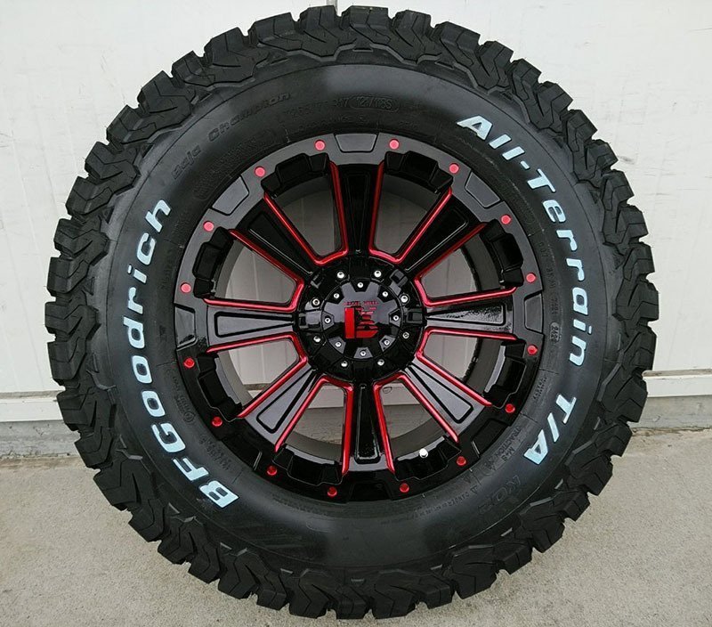 BF グッドリッチ オールテレーン KO2 265/65R17 265/70R17 285/70R17 プラド ハイラックスサーフ FJ タイヤホイール 17インチ DeathRock_画像2