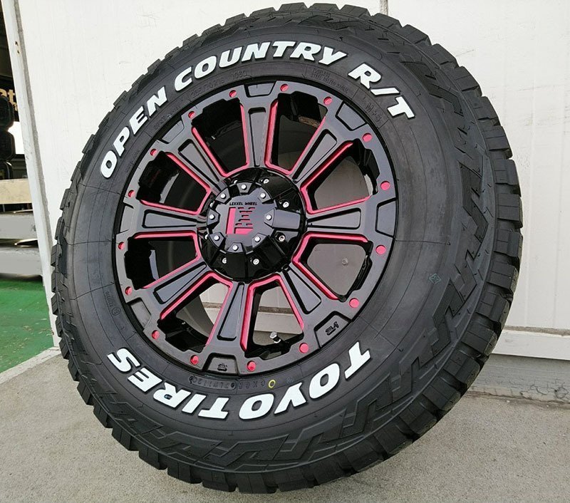 デリカD5 エクストレイル RAV4 CX5 ヴァンガード 16インチ DeathRock トーヨー オープンカントリー R/T 235/70R16 ホワイトレター_画像6