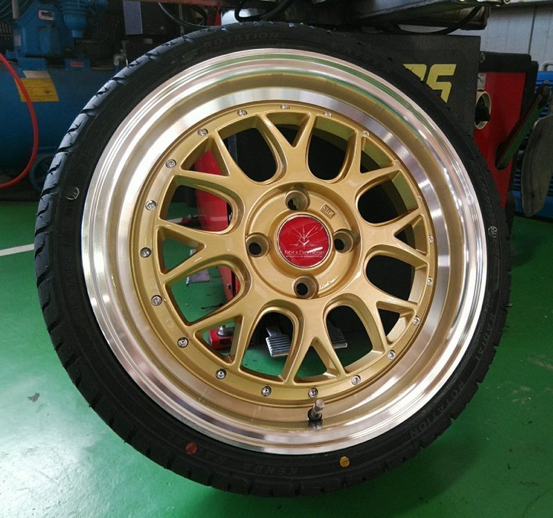 ワゴンR タント ムーブ NBOX ハスラー スペーシア ミラ アルト ウェイク 16インチ BD00 タイヤホイールセット 165/45R16 165/50R16_画像3