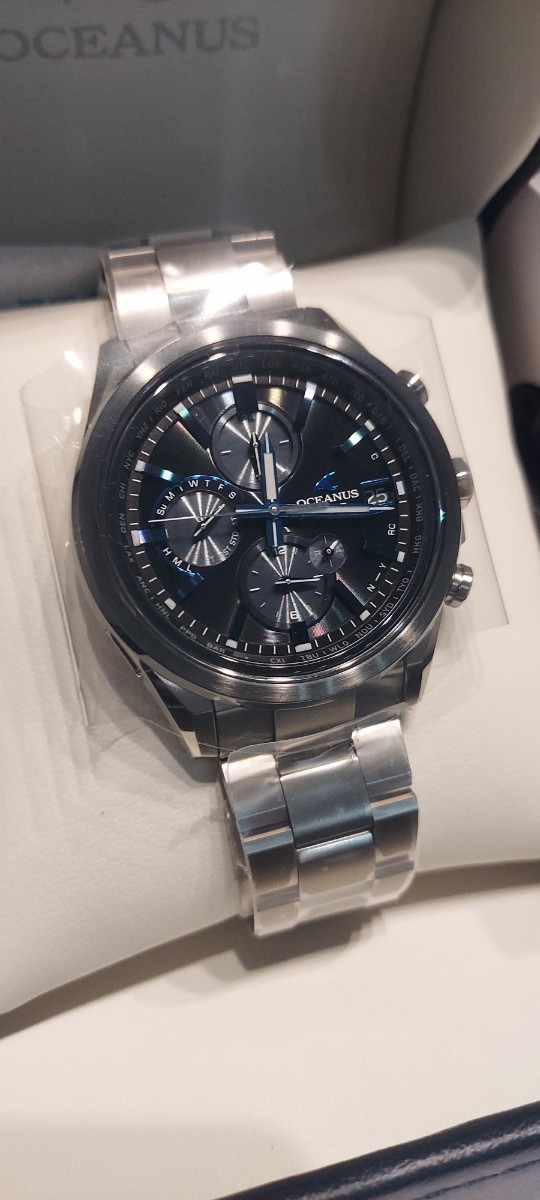 ☆CASIO カシオ OCEANUS オシアナス Ocw-t4000a-1ajf ☆新品未使用