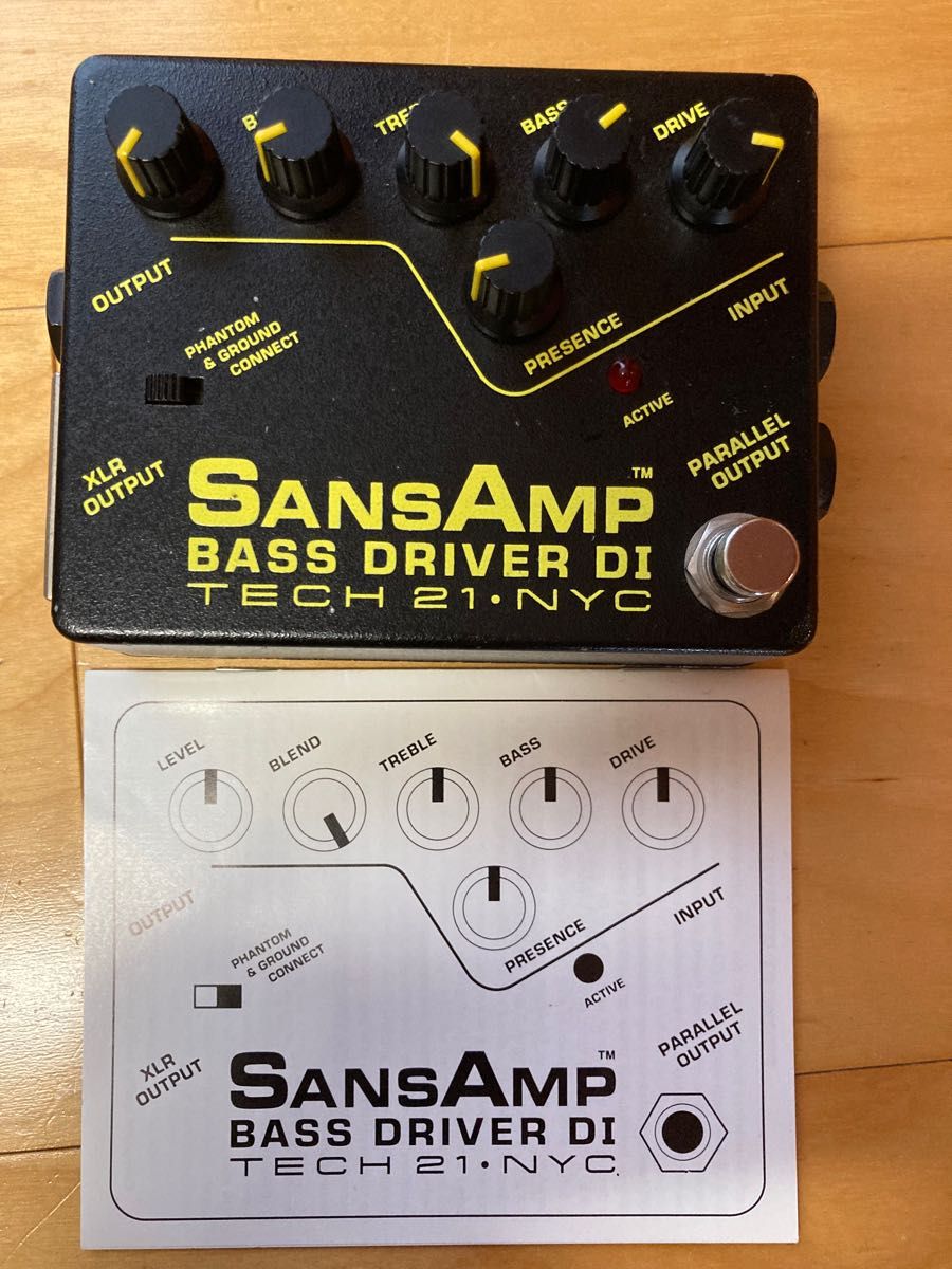 希少！初期型！SANSAMP Tech 21 - エフェクター