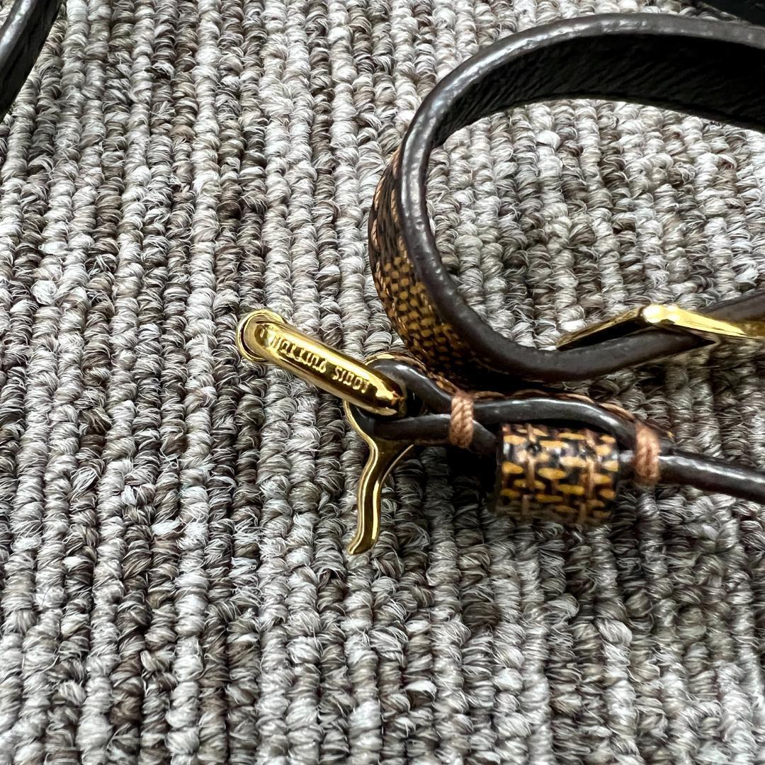 ほぼ未使用品 LOUIS VUITTON ヴィトン ダミエ ブレスレット