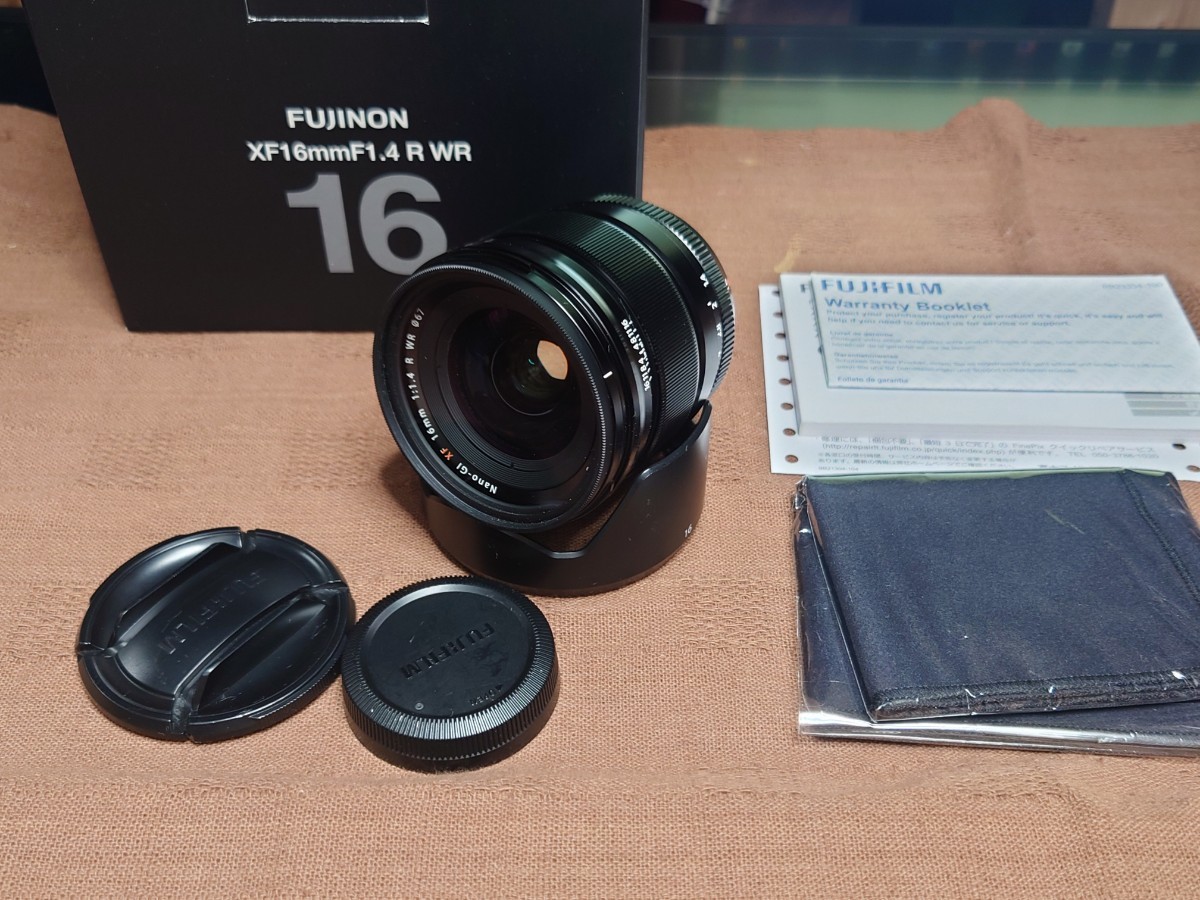 大得価大人気】 富士フイルム フジノンレンズ XF16mmF1.4 R WR PLUS YU