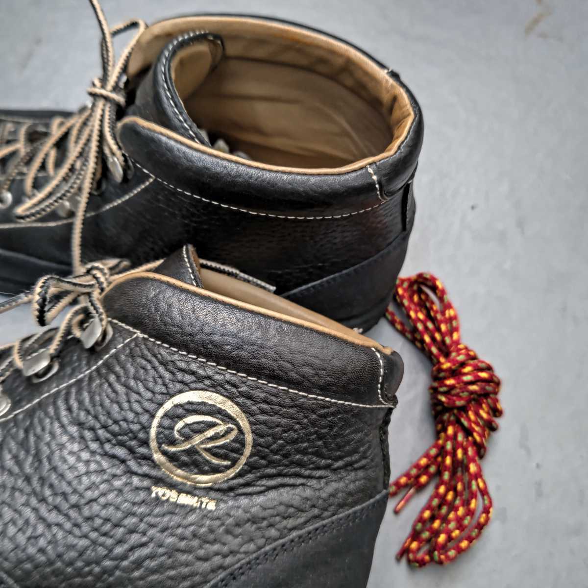 超可爱の Paraboot YOSEMITE【UK7】ブラック フランス ☆ パラブーツ