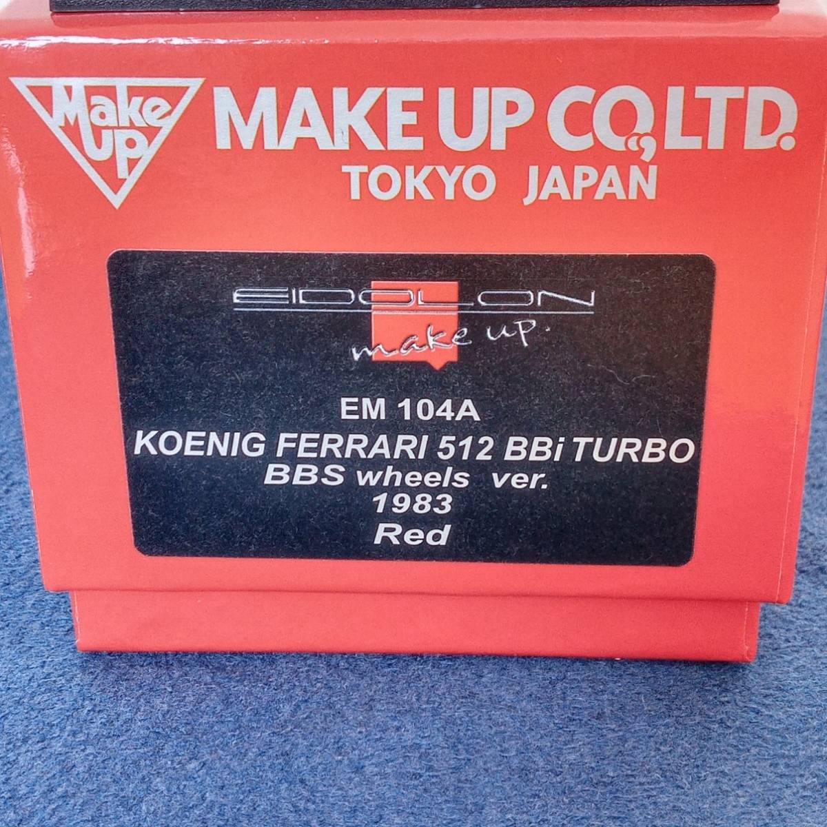 Make Up EIDOLON 1/43 KOENIG FERRARI 512BBi BBS wheels ver