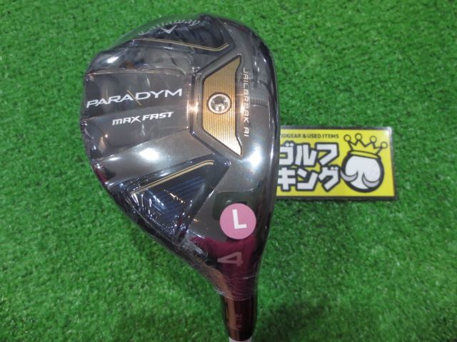 GK石川橋●新品343 【レディース】 キャロウェイ◆◇PARADYM MAX FAST UT◇◆4H◆21゜◆ELDIO40 for Callaway(JP)◆L◆パラダイム◆_画像1