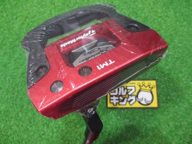 GK石川橋●新品908 テーラーメイド◆◇SPIDER GTx RED TRUSS TM1◇◆オリジナルスチール◆34インチ◆スパイダー◆パター◆_画像1