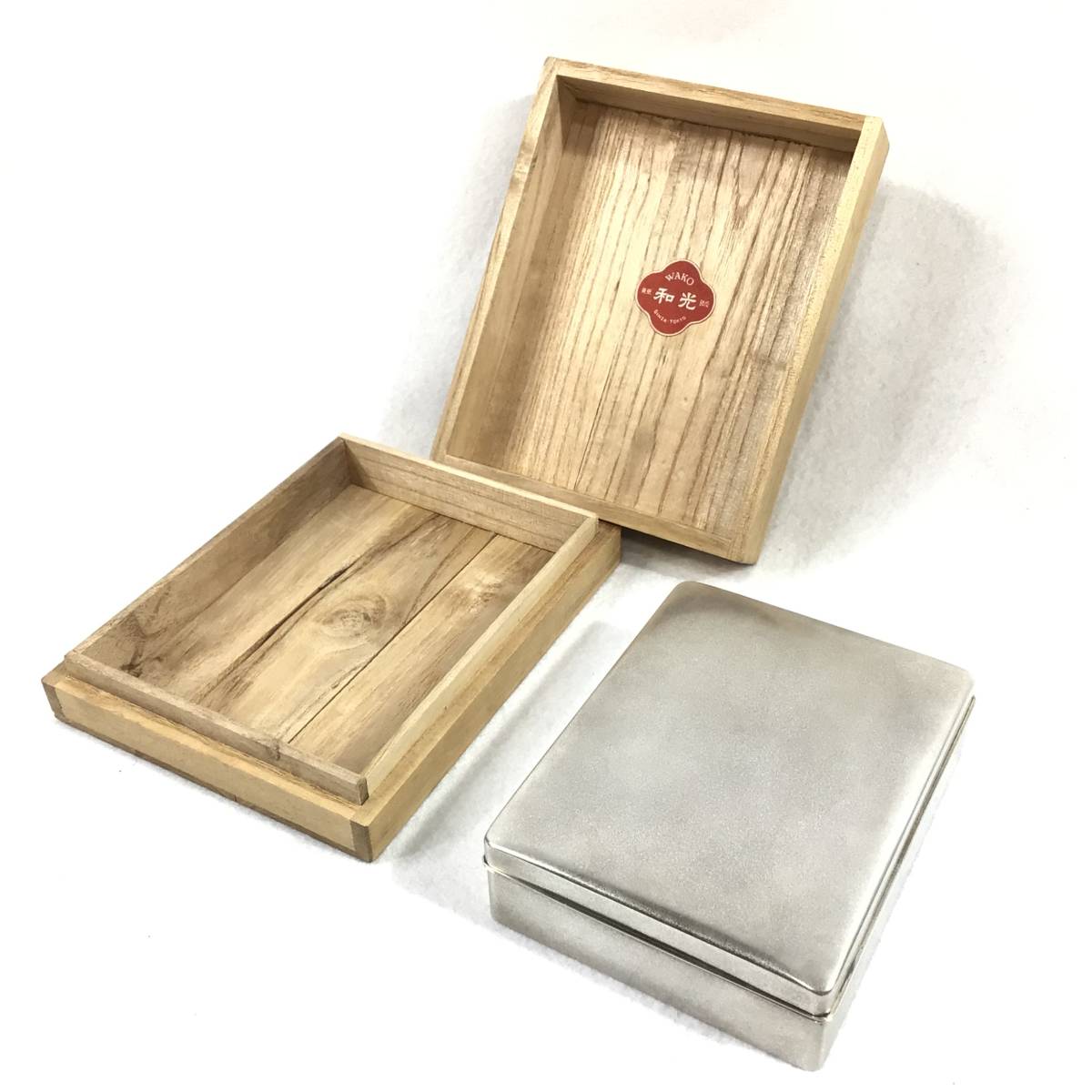 ソフトパープル 【銀製・箱付き】The 銀 silver950 ZIPPO ケース