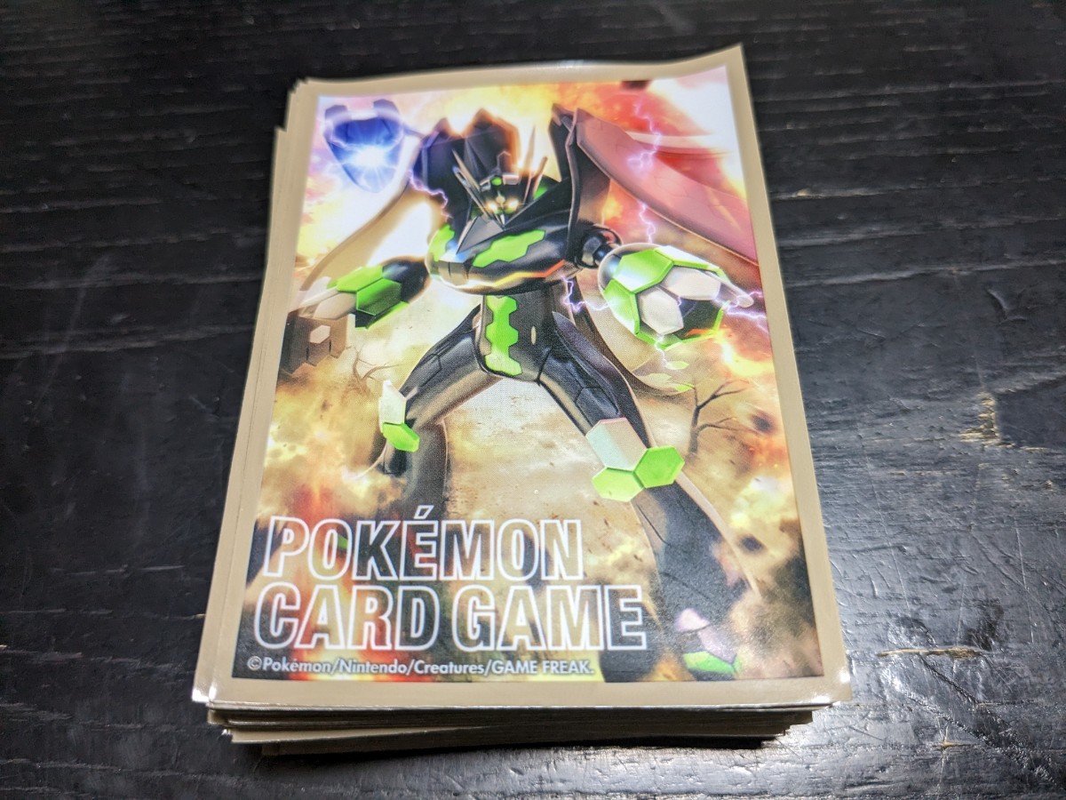 ポケモンカード★ジガルデ・パーフェクトフォルム★デッキシールド★64枚★スリーブ 公式サプライ 2016年発売★送料無料_画像1