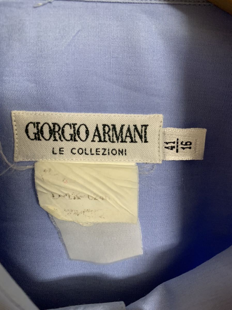 [GIORGIO ARMANI ] рубашка с длинным рукавом оттенок голубого Y185