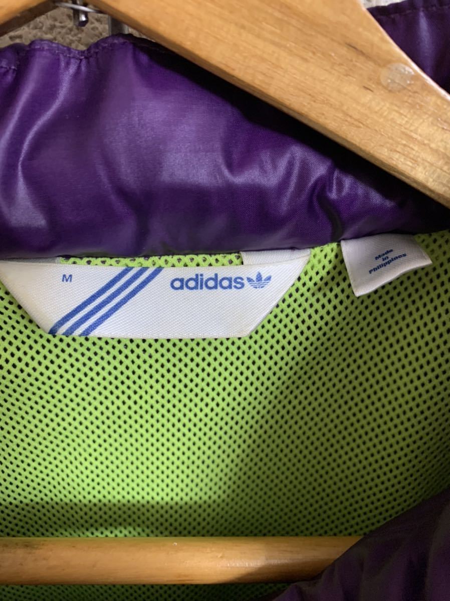 [adidas] Adidas sport wear purple blue group M size Y231