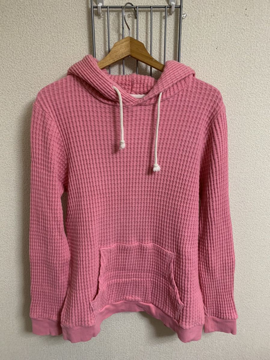 [BEAMS] Beams waffle Parker pink color M size 323