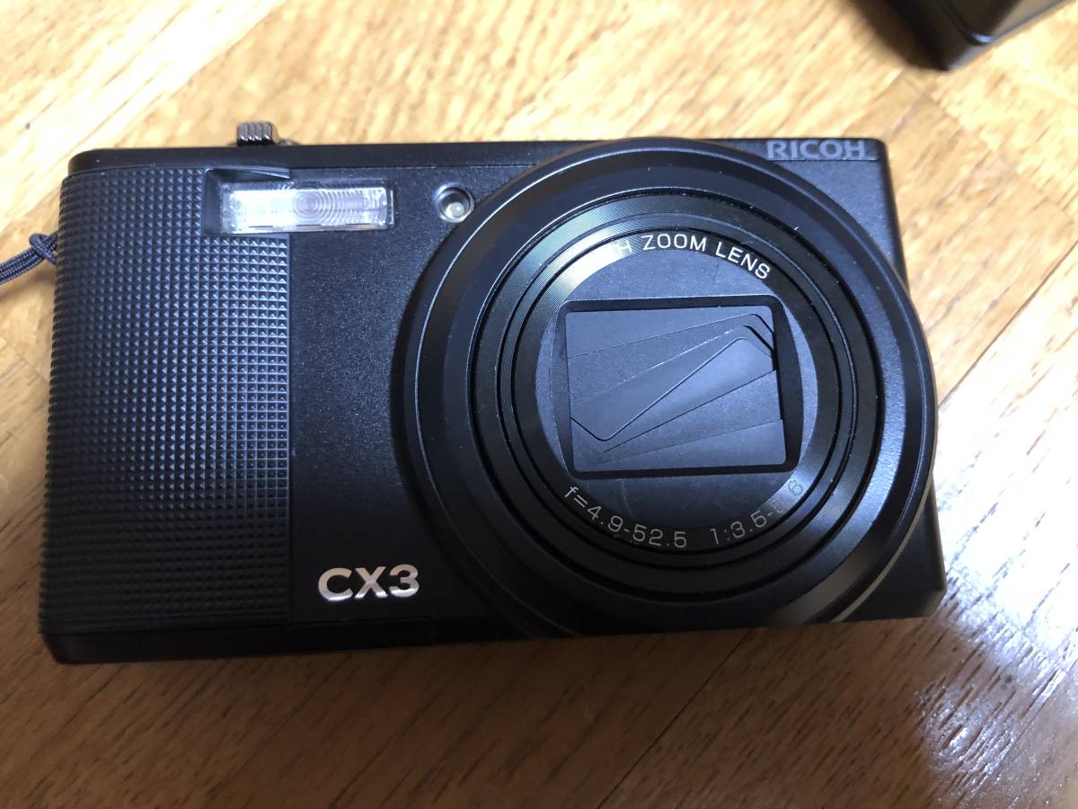 多様な RICOH CX3 デジタルカメラ ブラック リコー