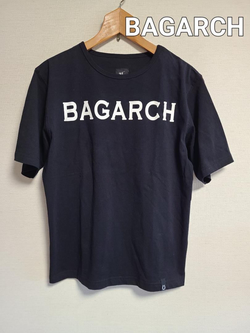 海外限定】 LABEL BLACK BAGARCH バガーチ Tシャツ プリント ロゴ 半袖