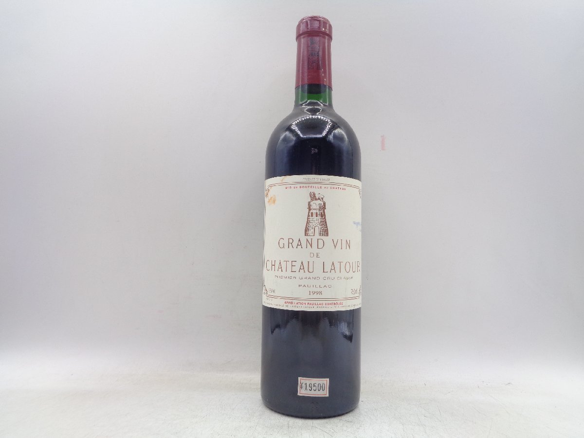 にキャンセ 【同梱】GRAND VIN DE CHATEAU LATOUR 1998 グラン ヴィン