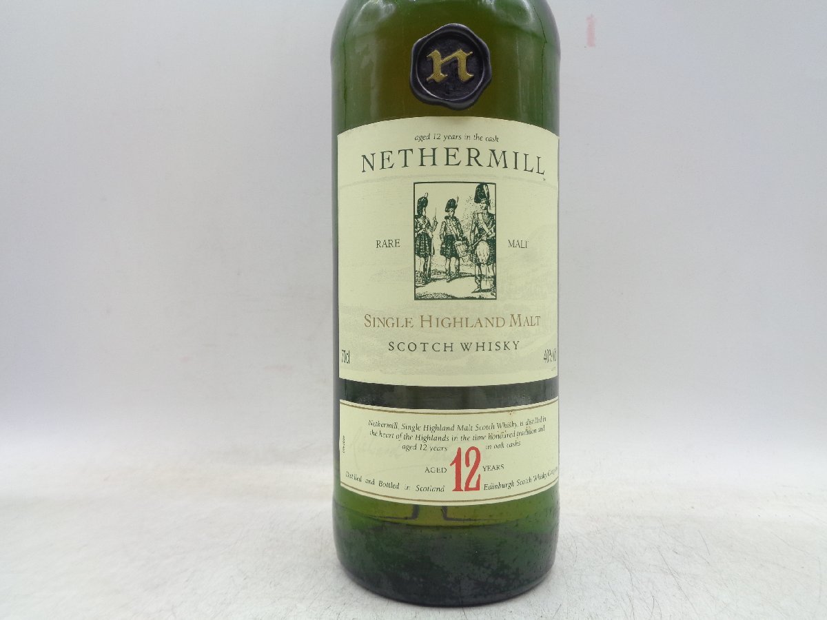 NETHERMILL 12年 ネザーミル シングル ハイランド モルト スコッチ