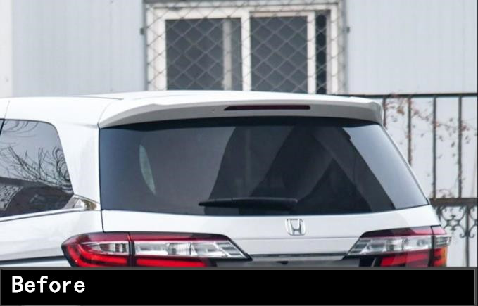  new goods Honda Odyssey Elysion RC1 2016 year - exterior custom trunk spoiler rear Wing rear spoiler black 