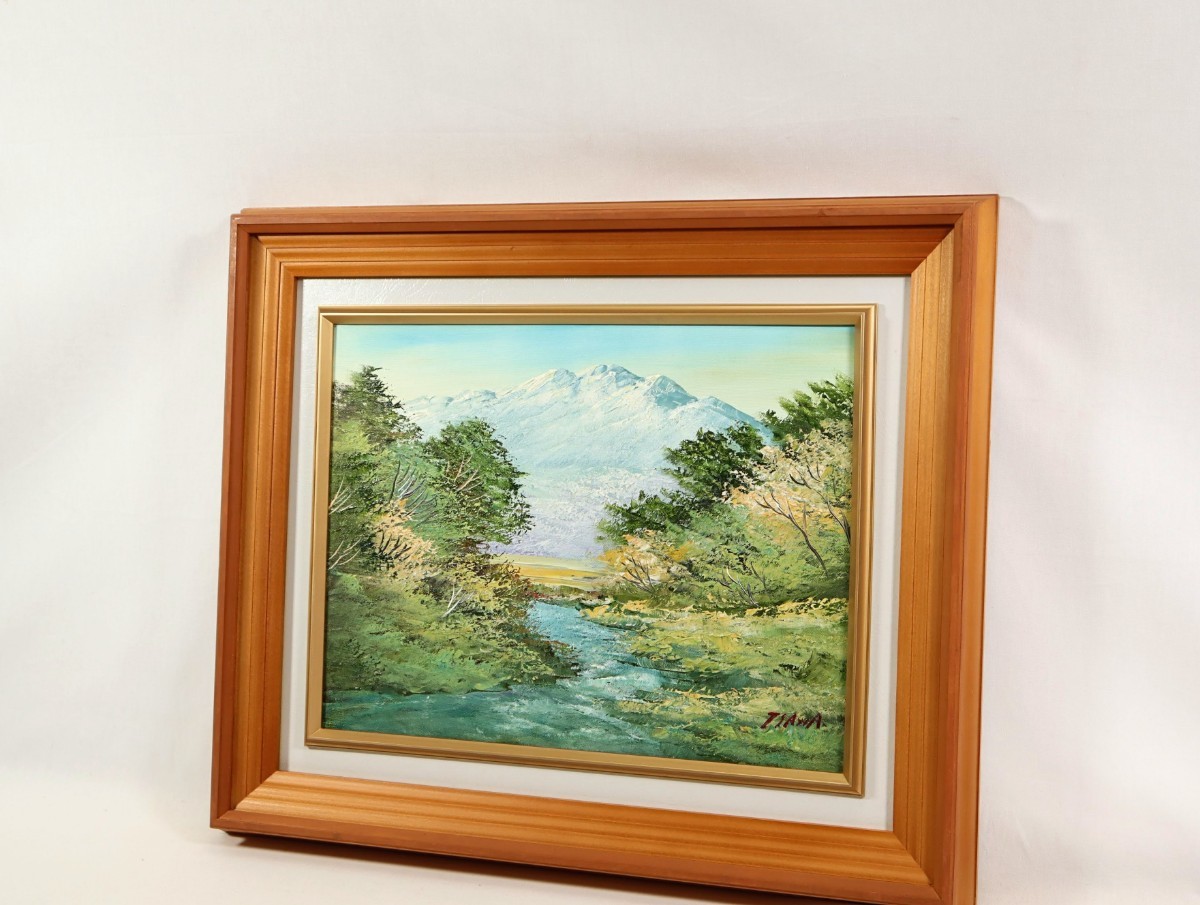 Yahoo!オークション - 真作 沢健 油彩「奥日光」画寸 F6 静岡県 Yahoo!オークション - 真作 沢健 油彩「奥日光」画寸 F6 静岡県