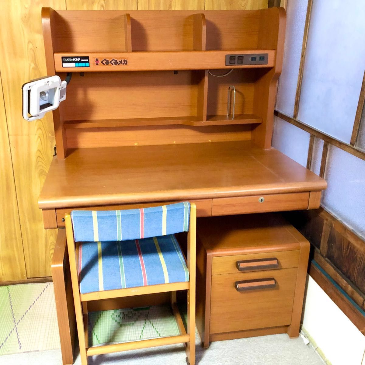 最終値下げ 【近日処分 】コクヨ ロングランデスク 学習机 [上棚 最終値下げ 【近日処分 】コクヨ ロングランデスク 学習机 [上棚