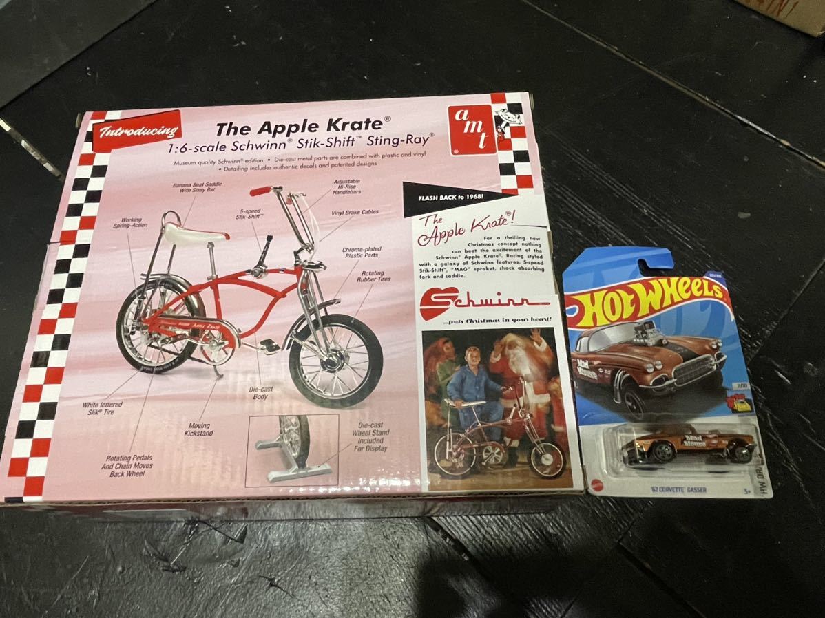 AMTD002 amt 1/6 シュウィン アップル クレート バイシクル レッド schwinn stingray スティングレイ old BMX オールド