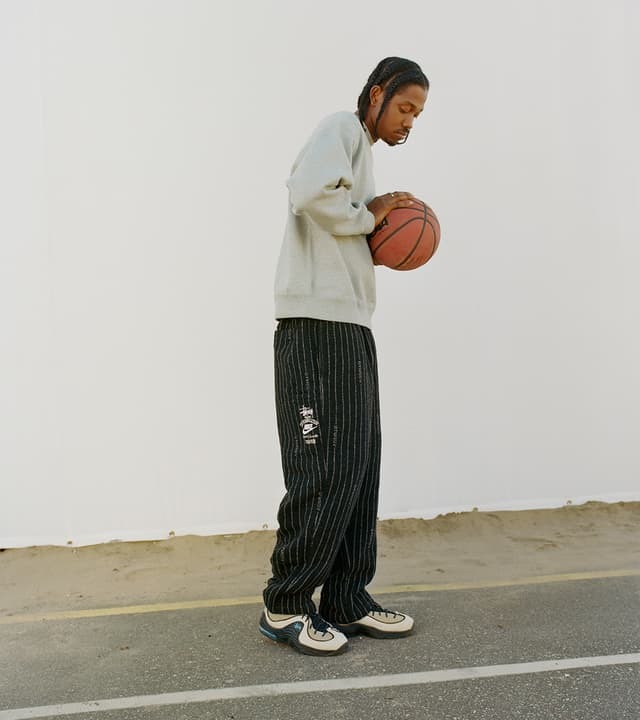 Mサイズ】Nike x Stussy Striped Wool Pants Black ナイキ Mサイズ】Nike x Stussy Striped Wool Pants Black ナイキ