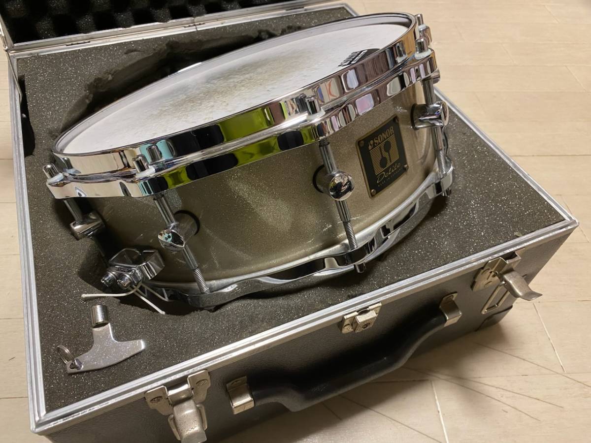 Sonor Delite Series 14x5 ソナー ディライト スネアドラム ハードケース付き 即決送料無料の画像1