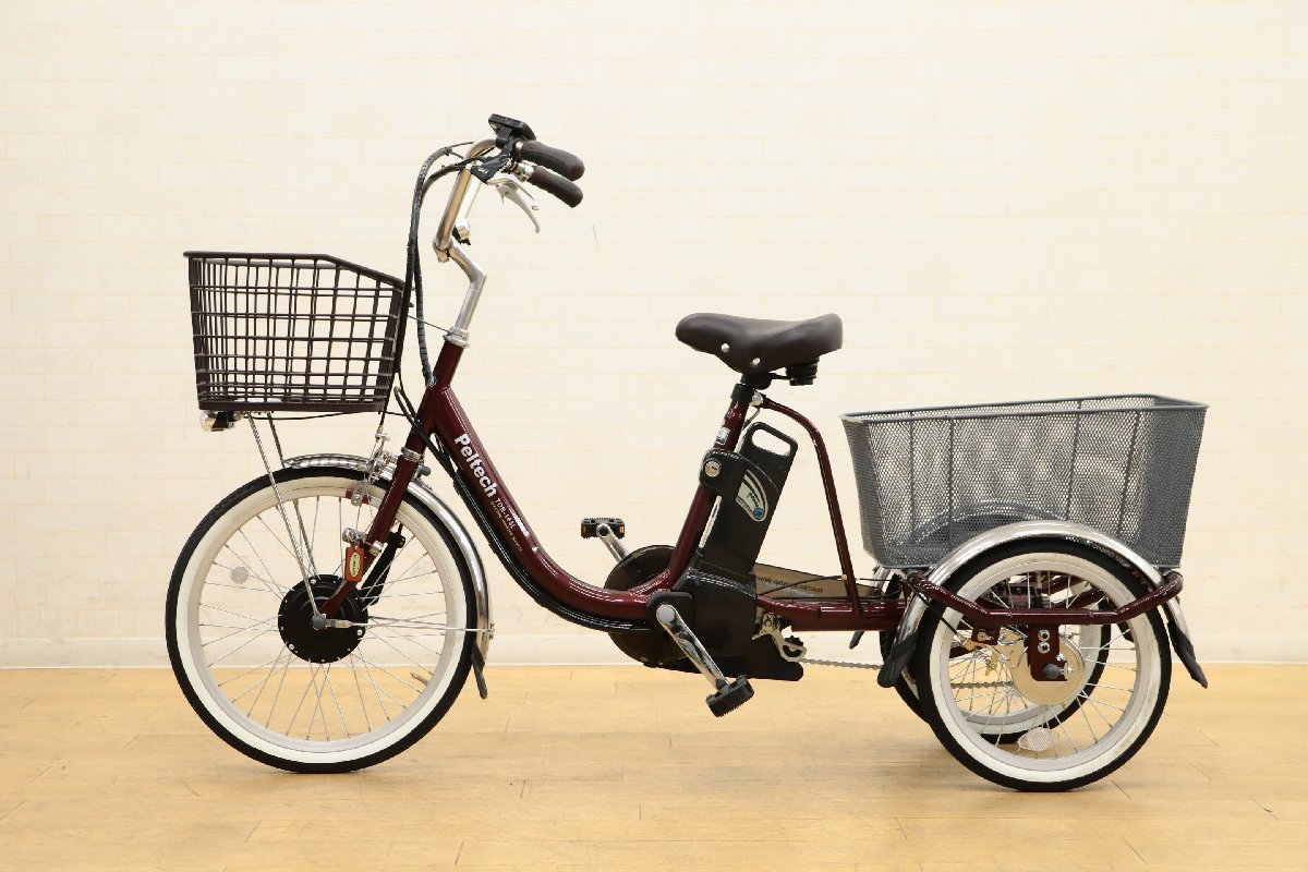 032008K3peru Tec TDR-163L 20/16 -inch electric assist attaching tricycle direct receipt limitation (pick up) Nagoya city . mountain district delivery un- possible 