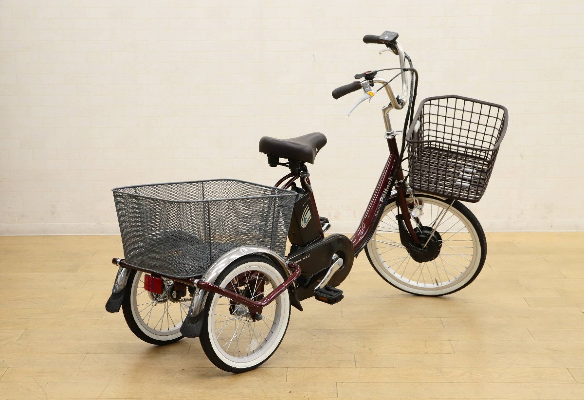 032008K3peru Tec TDR-163L 20/16 -inch electric assist attaching tricycle direct receipt limitation (pick up) Nagoya city . mountain district delivery un- possible 