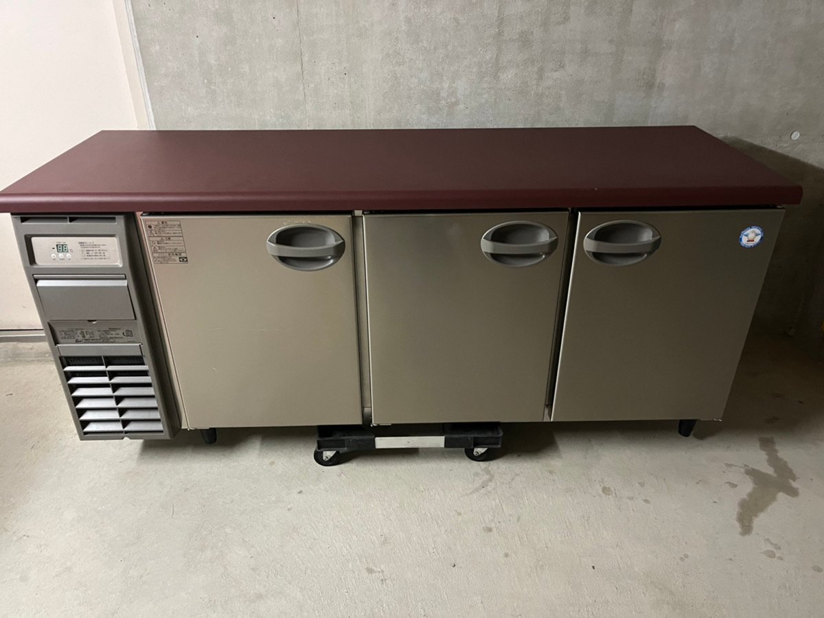 031803A3 フクシマ 業務用冷蔵庫 コールドテーブル YRC-180RE W180 2018年製 直接引き取り推奨