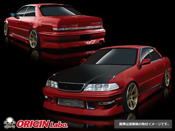 ORIGIN Labo. オリジン FRP ストリームライン サイドステップ TOYOTA マークII JZX100 全年式 (D-084-SS)_画像2