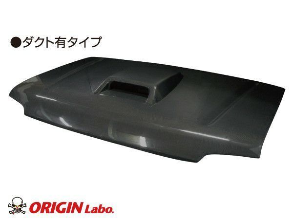 ORIGIN Labo. Jimny オリジン FRP ボンネット 白ゲルコート(未塗装) / ダクト付 ジムニー JB23 ターボ（CB-23-white-CSM） オリジンラボ_画像2