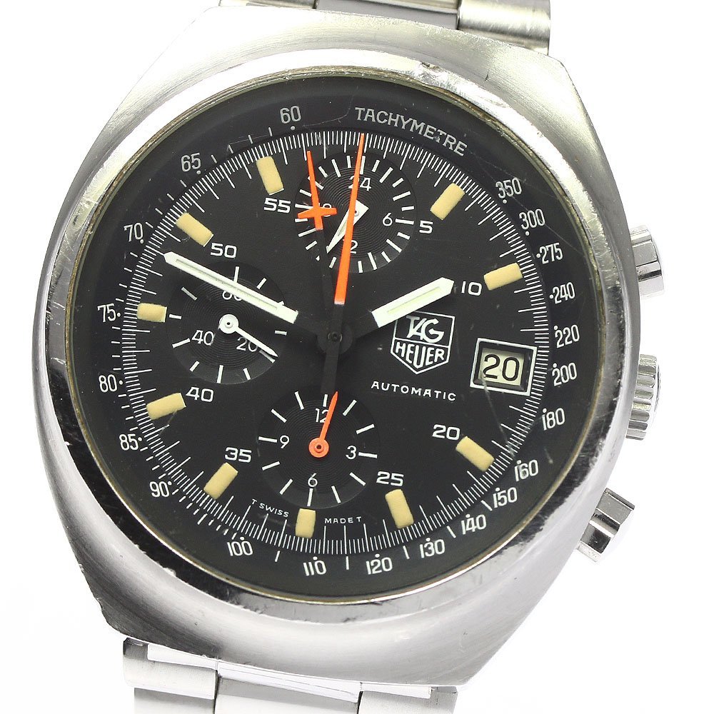  Junk TAG Heuer TAG HEUER 510.500/12re mania chronograph self-winding watch men's _720409