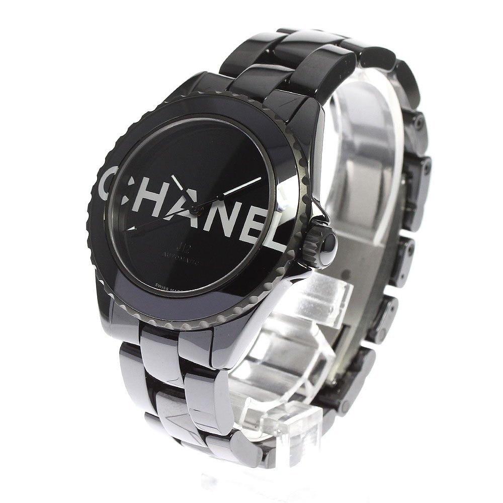  Chanel CHANEL H7418 J12wontedodu Chanel self-winding watch men's beautiful goods box * written guarantee attaching ._745003